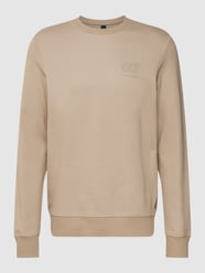 Sweatshirt met logoprint, model 'SERUA' van AlphaTauri Beige - 14