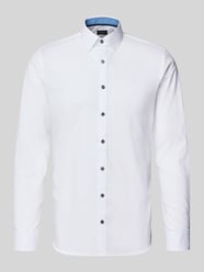 Koszula biznesowa o kroju super slim fit z popeliny od OLYMP No. Six - 39