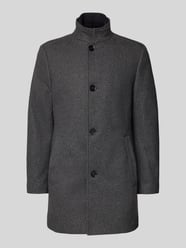 Lange jas met opstaande kraag en steekzakken van MCNEAL - 34