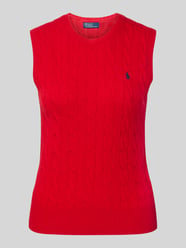Stricktop aus Baumwoll-Kaschmir-Mix von Polo Ralph Lauren - 9