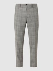 Pantalon met scheerwol  van s.Oliver BLACK LABEL Bruin - 37