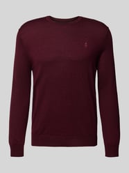 Gebreide pullover van merinowol van Polo Ralph Lauren Bordeaux - 7