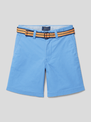 Bermudas mit Stoffgürtel von Polo Ralph Lauren Kids Blau / Türkis - 44