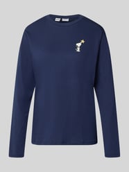 Pyjama-Oberteil mit Peanuts Print aus reiner Baumwolle von Jake*s Casual - 25