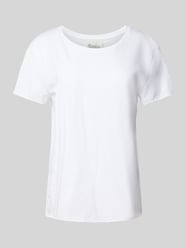 T-Shirt mit Rundhalsausschnitt Modell 'THE OTEE' von My Essential Wardrobe Weiß - 4