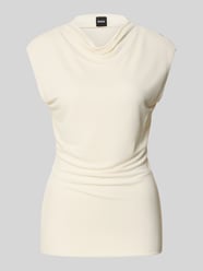 Slim Fit Top aus Viskose Modell 'ALEMMA' von BOSS - 26