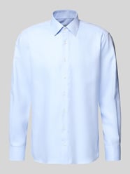 Modern fit zakelijk overhemd met knoopsluiting van ETERNA - 21