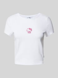 T-shirt z o kroju slim fit z wyhaftowanym motywem od REVIEW - 44