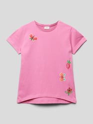 T-Shirt mit Motiv-Print von s.Oliver RED LABEL Pink - 9