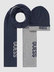 Set van een muts en sjaal van Guess Blauw / turquoise - 25