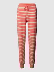 Sweatpants mit Streifenmuster von Esprit Rot - 1