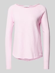 Longsleeve mit Rundhalsausschnitt von Rich & Royal Rosa - 5