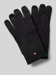 Handschuhe mit Logo-Stitching Modell 'ESSENTIALS' von Tommy Hilfiger Schwarz - 21