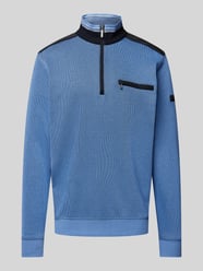 Sweatshirt mit Label-Detail von bugatti - 13