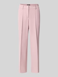 Regular Fit Schmale Hose mit Viskose-Baumwoll-Anteil Modell 'FARAH' von CAMBIO Pink - 45