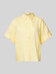 Bluse aus Ramie mit überschnittenen Schultern Model 'Bisenas' von BOSS Orange - 21