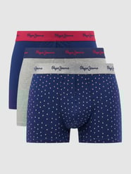Boxershort in een set van 3 stuks, model 'Hud' van Pepe Jeans Blauw / turquoise - 48