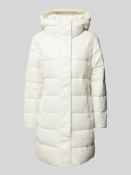Płaszcz pikowany z kapturem od Calvin Klein Jeans - 20