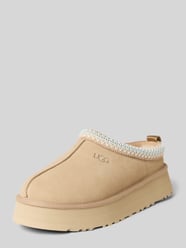 Hausschuhe mit Label-Detail Modell 'Tazz' von UGG Beige - 15