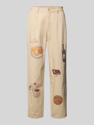 Stoffhose mit Motiv-Prints Modell 'Romeo' von Les Deux - 16