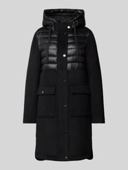 Regular Fit Parka im Stoff-Mix von s.Oliver RED LABEL Schwarz - 4