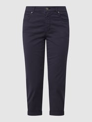 Capri-jeans met stretch, model 'Cici' van Angels Blauw - 48