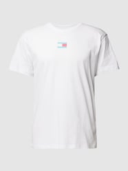 T-shirt z nadrukiem z logo od Tommy Jeans Biały - 3