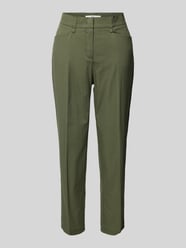 Spodnie materiałowe o skróconym kroju slim fit model ‘Style.Mara’ od Brax Zielony - 45