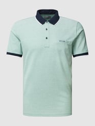 Poloshirt met labeldetail van Pierre Cardin Groen - 10