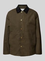 Jacke mit Umlegekragen Modell 'WALTER' von SELECTED HOMME Grün - 12