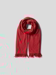 Schal mit Fransen von Rick Owens Rot - 11