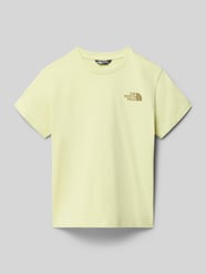 relaxed fit T-shirt met logoprint model 'Voyage' van The North Face - 6