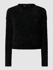 Cropped Pullover aus Samtgarn Modell 'Shilla' von Only - 14