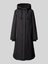 Regular Fit Parka mit Kapuze aus Polyester-Twill von Marc O'Polo Schwarz - 39