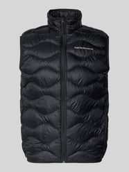 Kamizelka o kroju regular fit z czystej Alcantara model 'Helium' od Peak Performance - 17