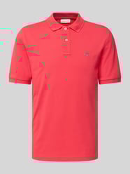 Regular Fit Poloshirt mit Label-Stitching von Gant - 41