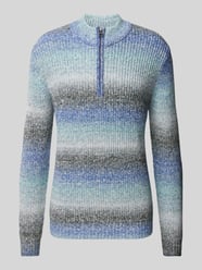 Strickpullover in Melange-Optik von Fynch-Hatton Türkis - 31