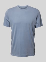 T-Shirt mit Rundhalsausschnitt Modell 'DEVON' von American Vintage Blau - 3