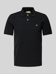 Regular Fit Poloshirt mit Label-Stitching von Gant - 17