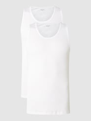 Tanktop van katoen in een set van 2  van camano Wit - 20