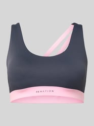 Biustonosz sportowy z nadrukiem logo model 'ACTIVE' od P.E Nation - 33