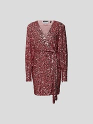 Minikleid mit Paillettenbesatz von ROTATE BIRGER CHRISTENSEN Rosa - 38