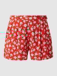 Shorts aus Viskose mit floralem Muster Modell 'Liberty' von Pepe Jeans Rot - 20