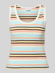 Tanktop mit Feinripp und Rundhalsausschnitt von Jake*s Casual - 24