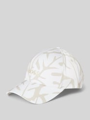 Basecap mit Allover-Muster Modell 'Zed' von BOSS Beige - 5