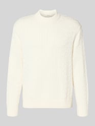 Sweter z dzianiny o kroju regular fit z czystej bawełny model ‘PHILIP’ od Selected - 33