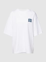 T-Shirt mit Label-Print von REVIEW Weiß - 17