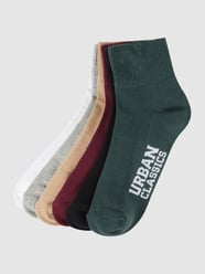 Sneakersokken in een set van 6 van URBAN CLASSICS Wit - 31