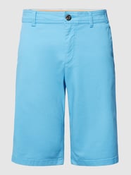 Chinoshorts mit französischen Eingrifftaschen von Tom Tailor Blau - 42