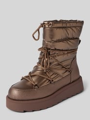 Snow Boots in metallic von Tamaris Braun - 3